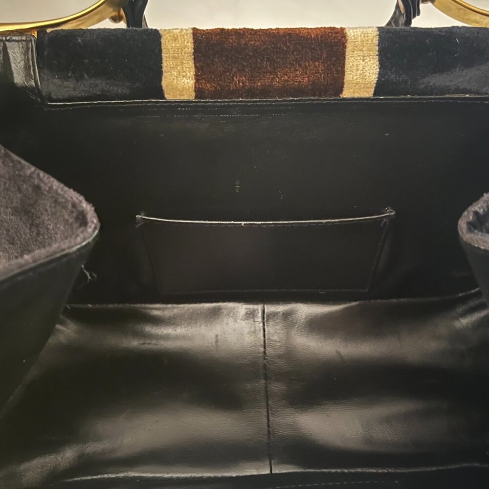 Vintage Roberta di Camerino Bagonghi Velvet Frame Bag - Picture 14 of 15